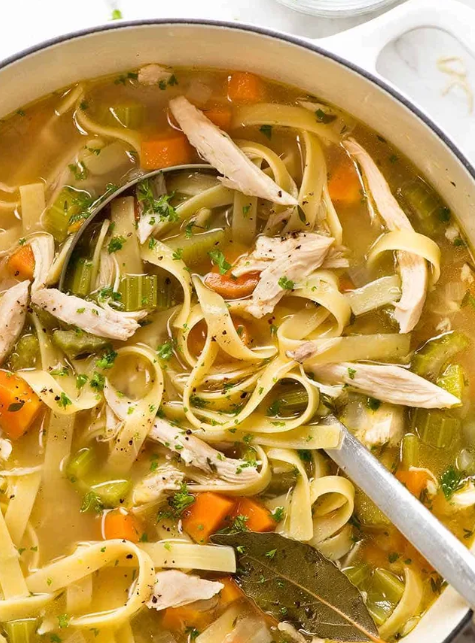 Homemade Chicken Noodle Soup 